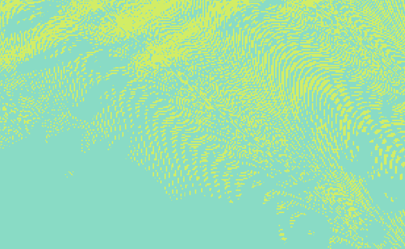 Mint and lime halftone texture
